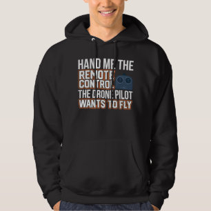 Fly quadrocopter pilot drone model maker hoodie