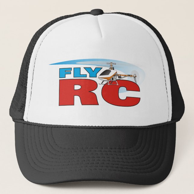 Fly RC Helicopters Trucker Hat (Front)