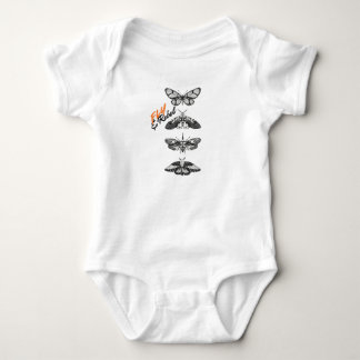 Fly&Rebel is for the dreamers and the wanderers Baby Bodysuit