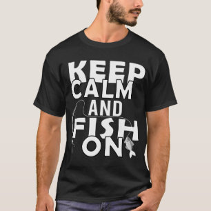 Fly Rod Fishing American Flag Retro Vintage Fishin T-Shirt
