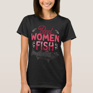 Fly Rod Fishing American Flag T-Shirt
