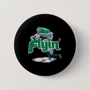 Fly Saquon Fly Eagles Barkley The Reverse Hurdle 2 6 Cm Round Badge