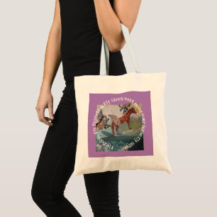fly sheets won't make your horse fly silly tote ba bag