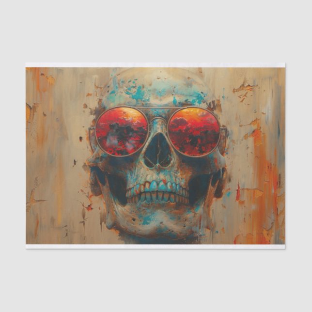 Fly Skeleton3 Tissue Paper (Front)