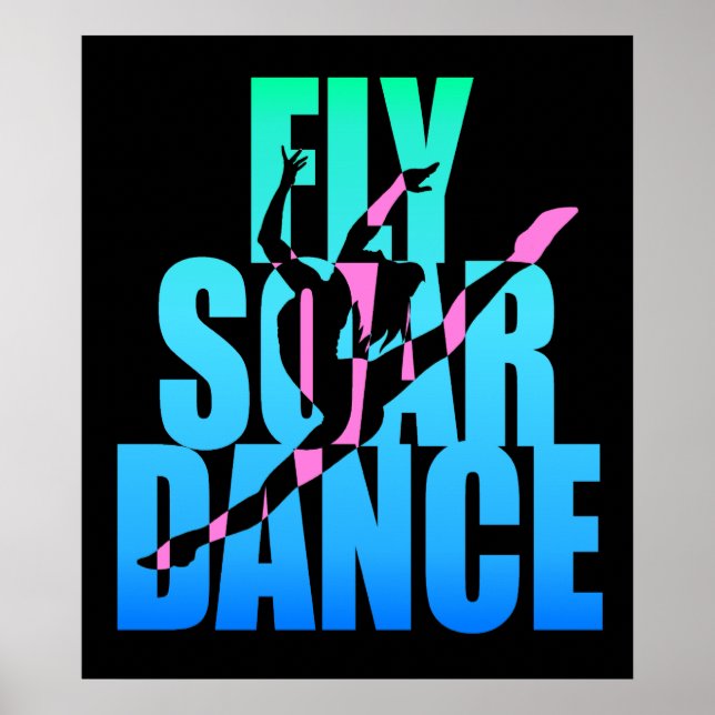 Fly Soar Dance Poster (Front)