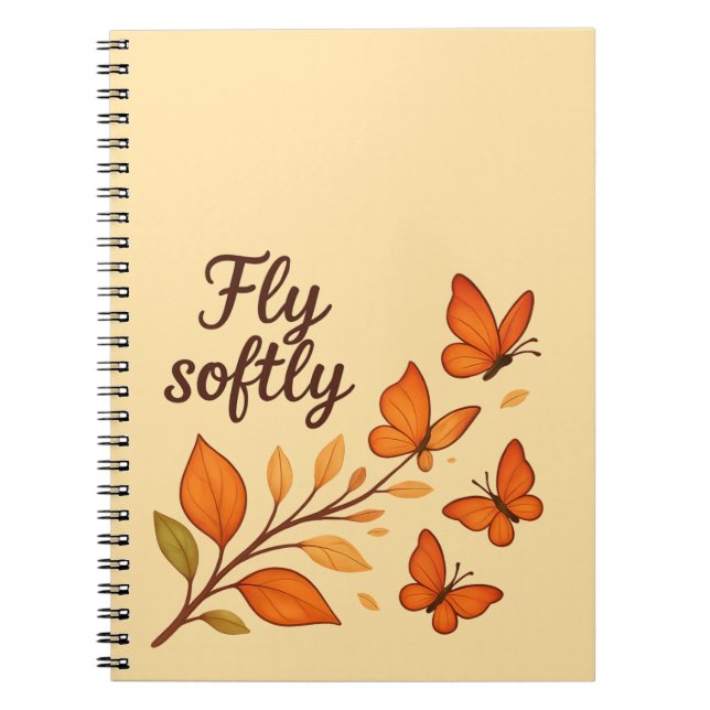 Fly Softly Notebook (Front)