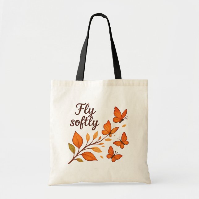 Fly Softly Tote Bag (Front)