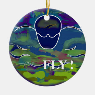 Fly Swim Ornament