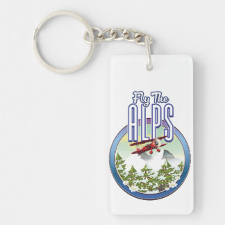 Fly The Alps Key Ring
