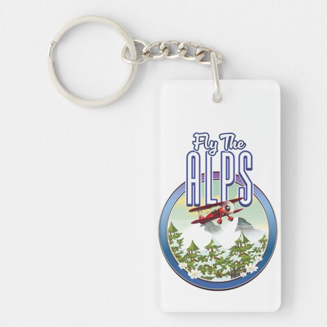 Fly The Alps Key Ring (Front)