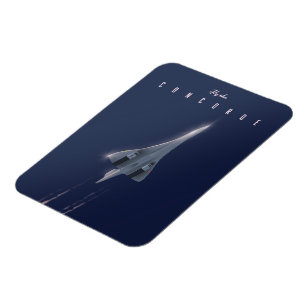 Fly The Concorde Travel poster Magnet