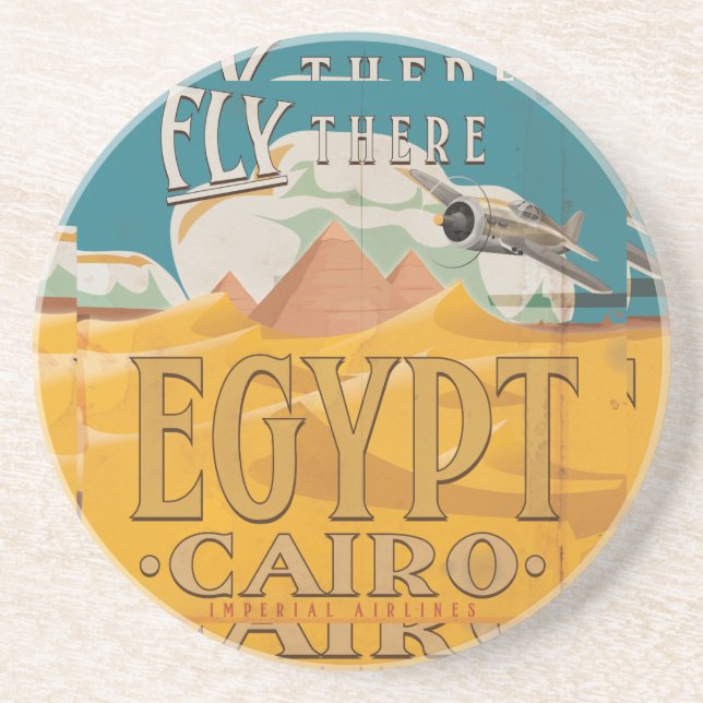 Fly There - Egypt Coaster (Front)