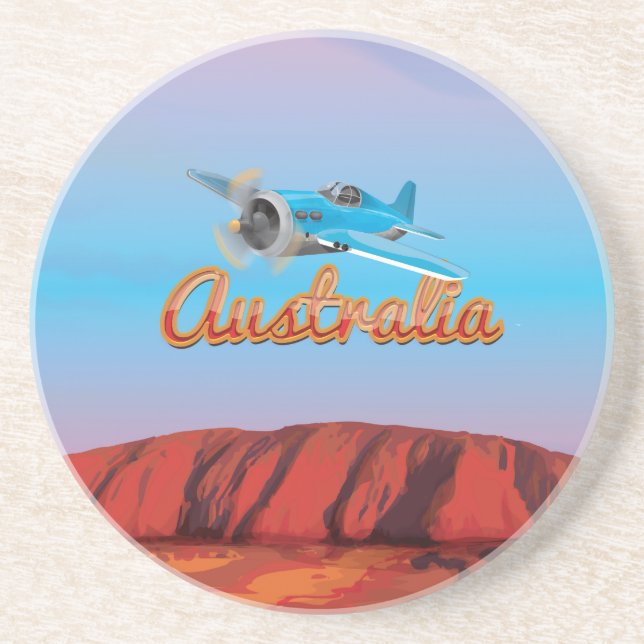 Fly To Australia Coaster (Front)