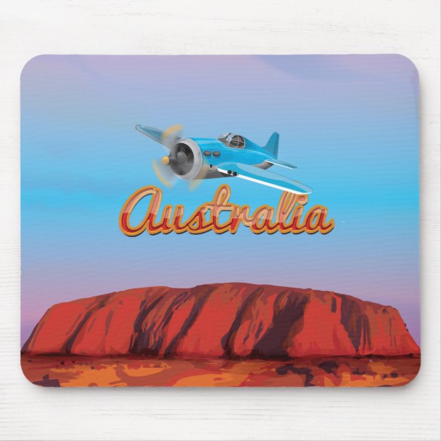 Fly To Australia Mouse Mat (Front)