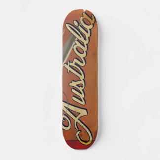 Fly To Australia Poster Skateboard