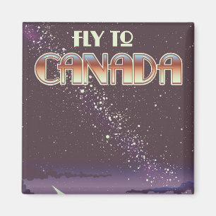 Fly To Canada Magnet