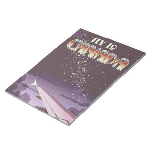 Fly To Canada Notepad