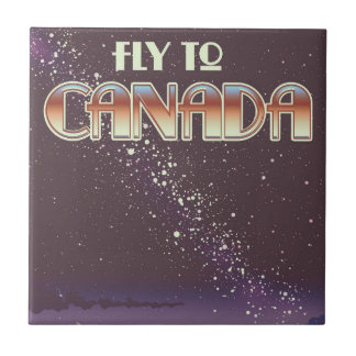 Fly To Canada Tile