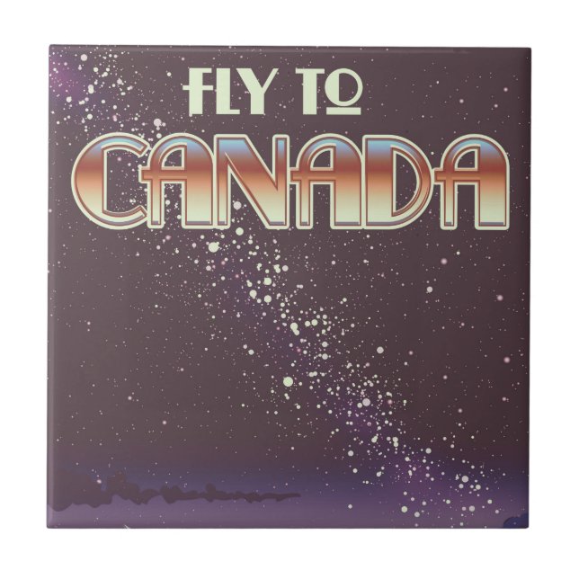 Fly To Canada Tile (Front)