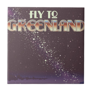 Fly To Greenland Tile