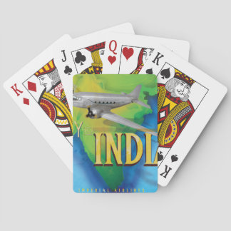 Fly To India Playing Cards