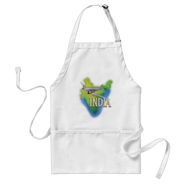 Fly To India Standard Apron (Front)