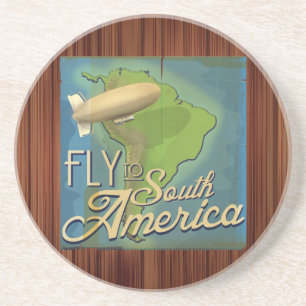 Fly To South America Coaster