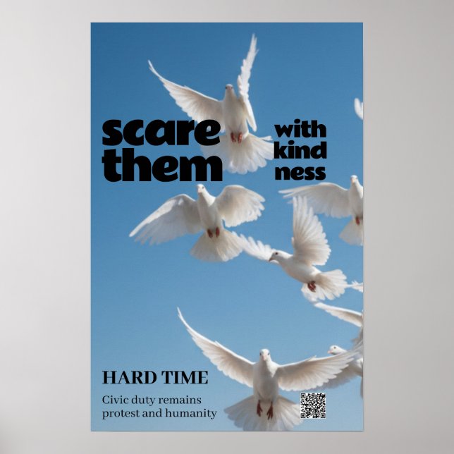 fly toward the light poster (Front)