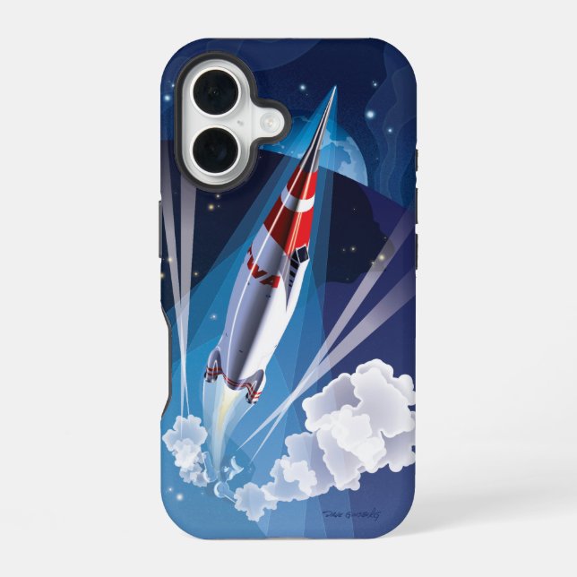 Fly TWA: iPhone 16 Case (Back)