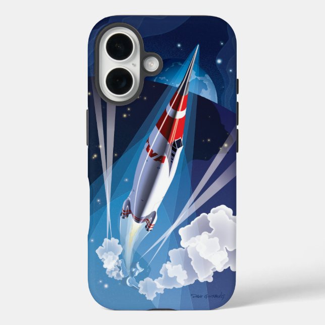 Fly TWA: iPhone 16 Case (Back)