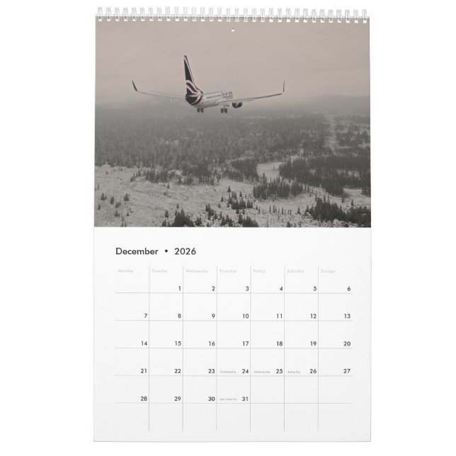 Fly UK 2018 Calendar (Dec 2026)
