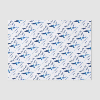 Fly with eagles tissue paper