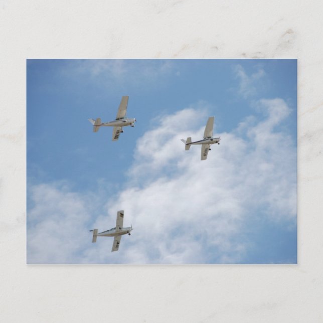 Fly with Me Postcard (Front)