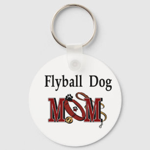Flyball Dog Mum Gifts Key Ring