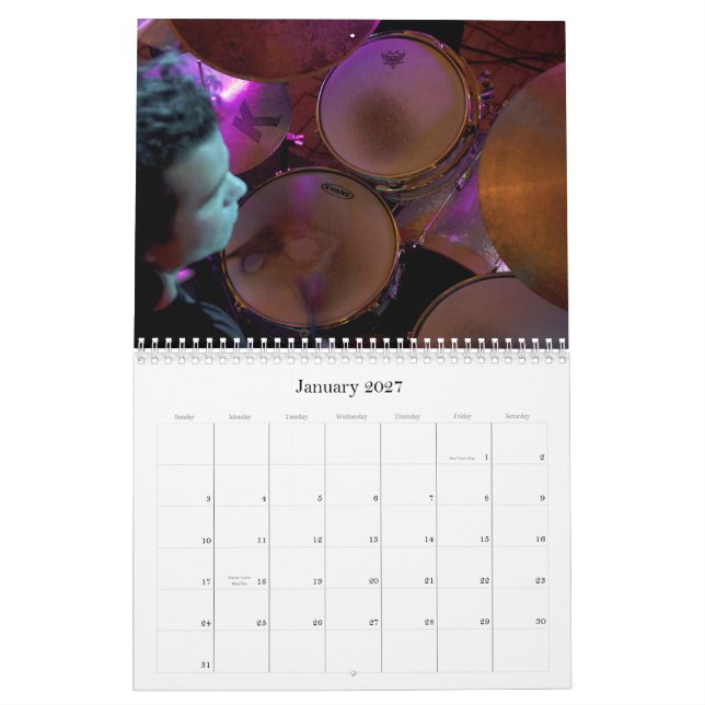 FlyCats 2012 Wall Calendar (Jan 2027)