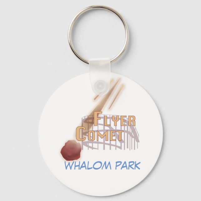 Flyer Comet Keychain (Front)