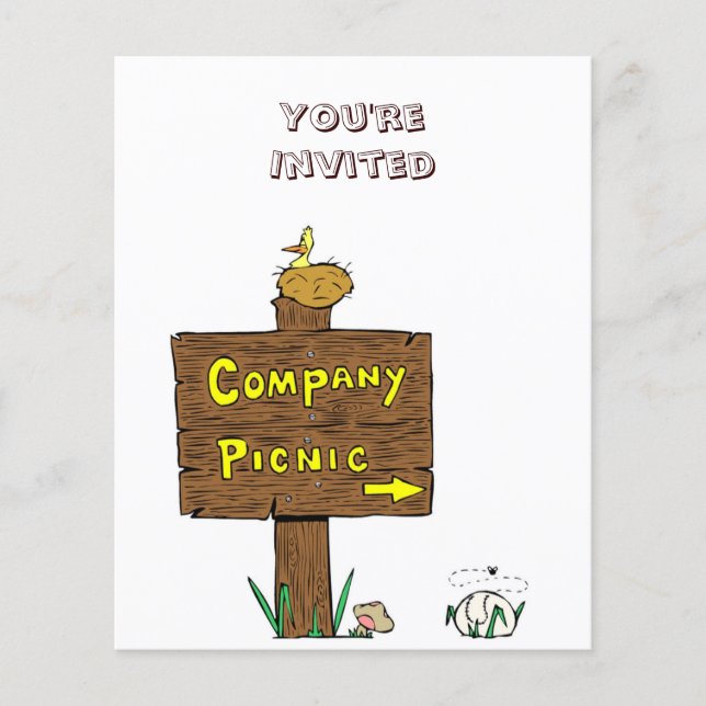 Flyer Corporate Company Picnic (Front)