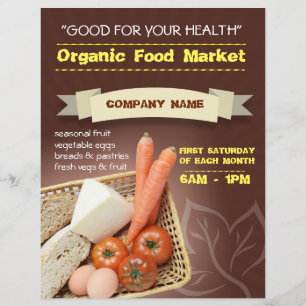 flyer organic market