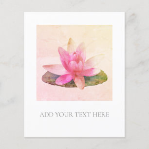 FLYER : PINK LOTUS