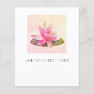 FLYER : PINK LOTUS