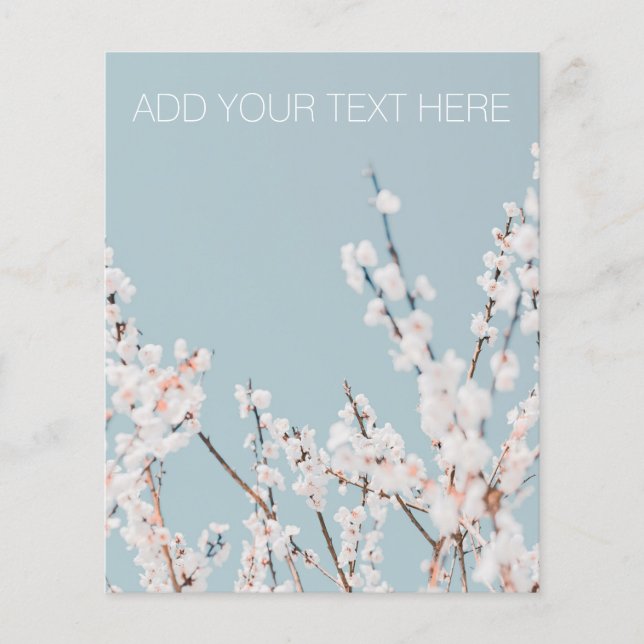 FLYER : PLUM BLOSSOM (Front)