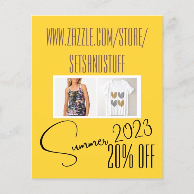 Flyer Sample (Back)