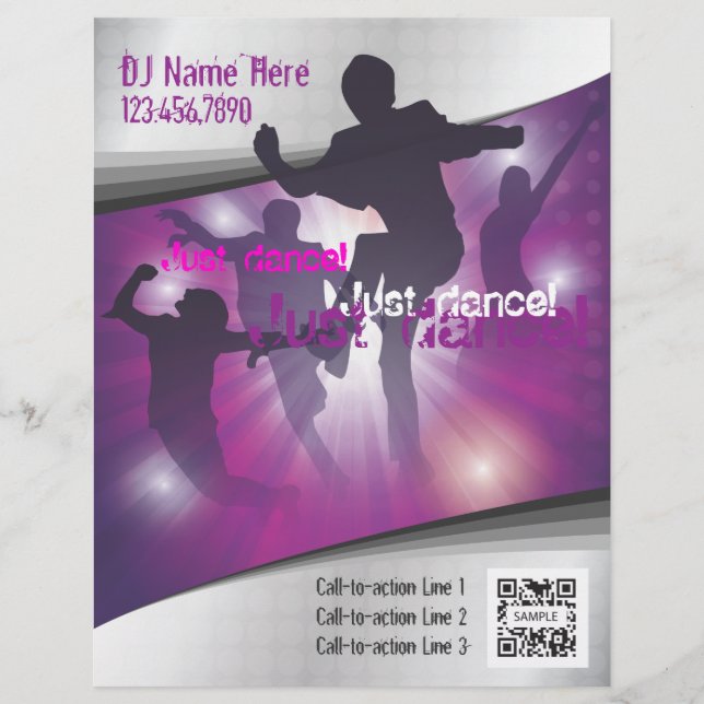 Flyer Template Dance (Front)