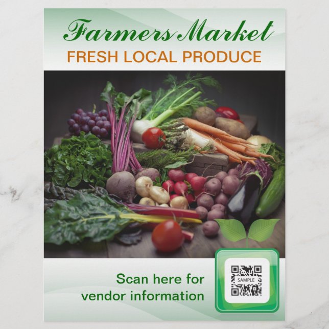 Flyer Template Fresh Produce (Front)