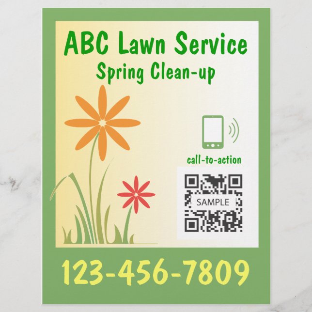 Flyer Template Lawn Service (Front)