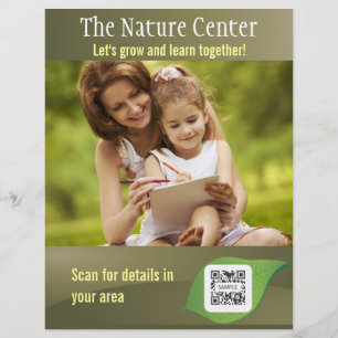 Flyer Template Nature Centre