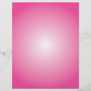 Flyer Template: Radial Gradient: Pink