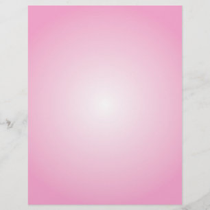 Flyer Template: Radial Gradient: Pink