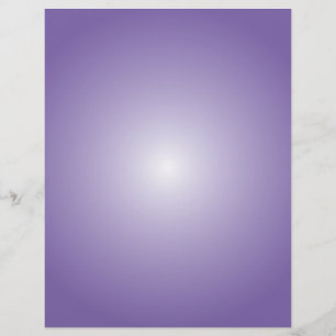Flyer Template: Radial Gradient: Purple
