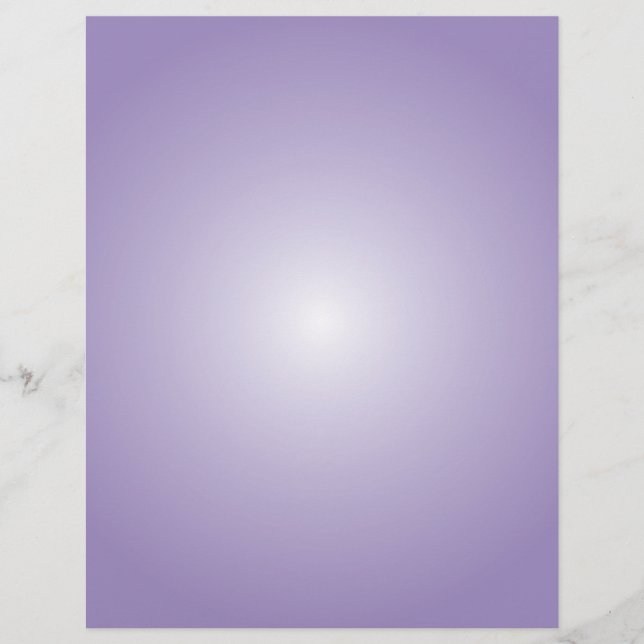 Flyer Template: Radial Gradient: Purple (Front)